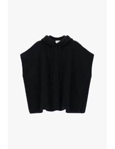 Capa com capuz e cordão ampla e curta Dixie 2