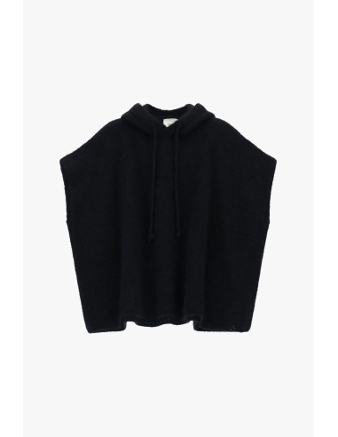 Capa com capuz e cordão ampla e curta Dixie