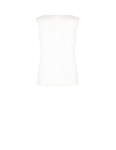 Top em cetim fluido com detalhe de joia no decote Rinascimento 2