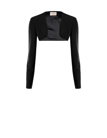 Blazer 3 em 1 em tecido técnico transformável em bolero e colete Rinascimento