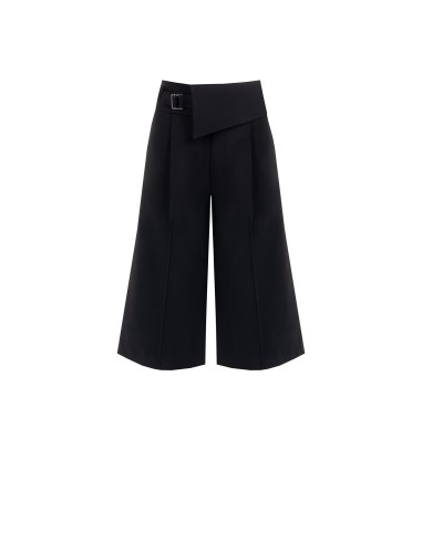 Bermuda com pregas e cintura coordenada Rinascimento