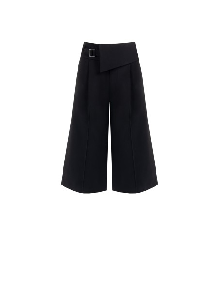 Bermuda com pregas e cintura coordenada Rinascimento