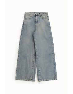 Jeans de Perna Larga e Cintura Alta Dixie 2