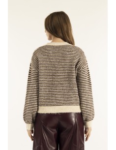 Gola redonda Palmeiras Lantejoulas Kontatto 2