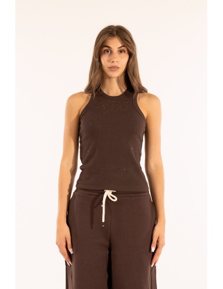 Top com Strass Kontatto