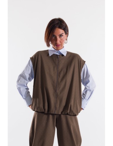 Bomber sem mangas Kontatto