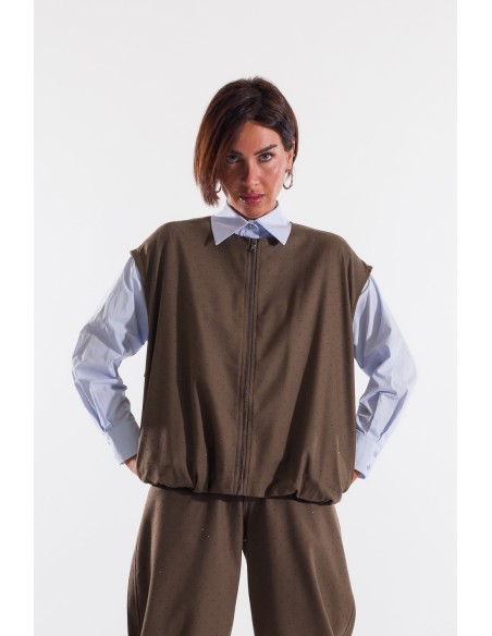 Bomber sem mangas Kontatto