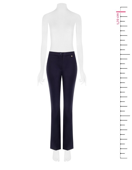 Calças Direitas Elásticas com Bolsos Rinascimento