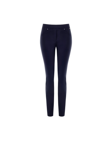 Calças skinny elásticas com elástico na cintura Rinascimento