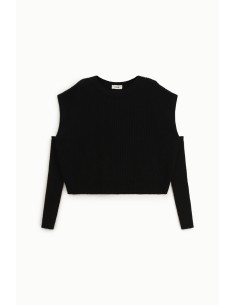 Camisola de Gola Redonda com Mangas Cut-Out Dixie 2