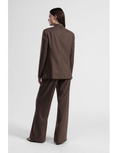 Calças Palazzo de Perna Larga com Bolsos Laterais Dixie