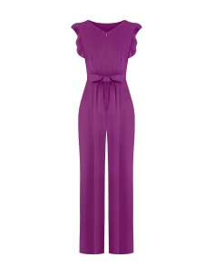 Macacão Palazzo Inteiro em Tecido Fluido com Bolsos Rinascimento 2