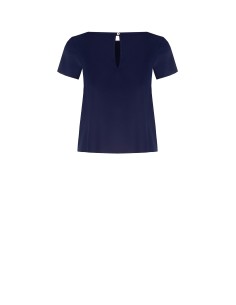 Blusa Fluida Quadrada em Cetim Opaco Rinascimento 2