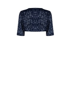 Bolero aberto coberto de lantejoulas Rinascimento 2