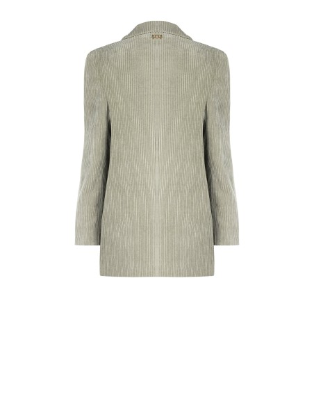 Blazer oversize em veludo cotelê Rinascimento