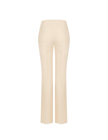 Calças Palazzo Em Tecido Técnico Com Fecho Lateral Rinascimento