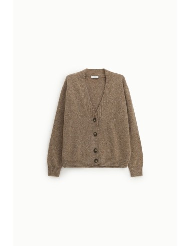 Cardigan Com Botões E Motivo Pontilhado Dixie