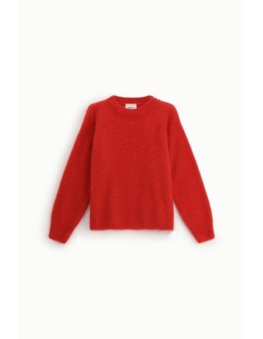 Camisola de gola redonda de mangas compridas com corte solto Dixie