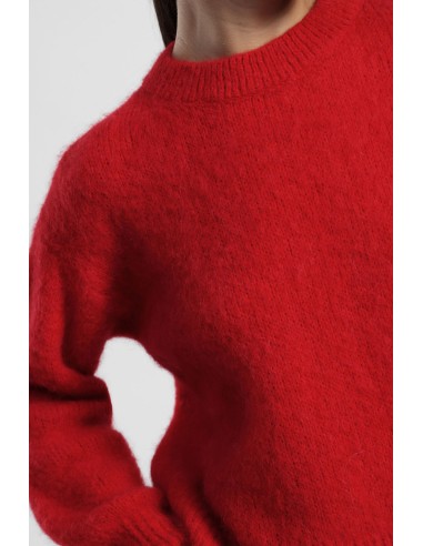 Camisola de gola redonda de mangas compridas com caimento solto Dixie