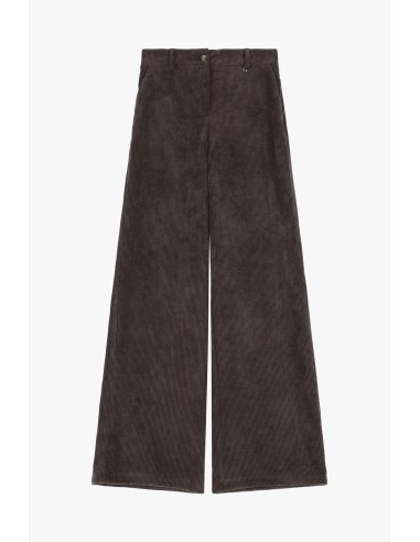 Calças Largas Efeito Veludo Dixie