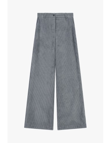 Calças Amplas Efeito Veludo Dixie