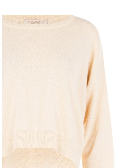 Camisola Oversize Assimétrica Rinascimento