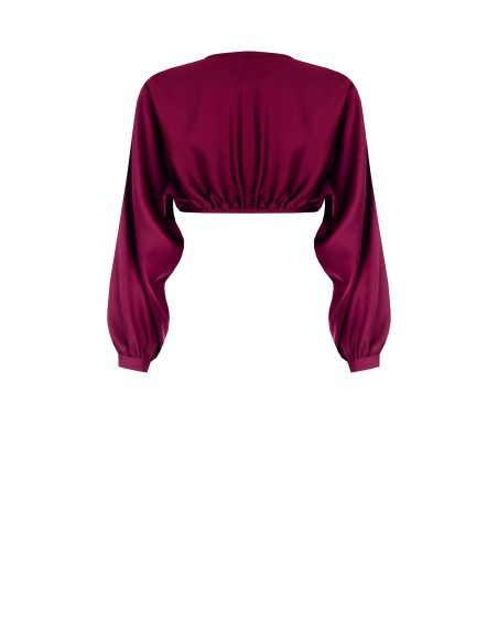 Bolero com maxi mangas em sino Rinascimento