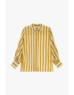 Camisa A Riscas Verticais Com Mangas Largas Dixie 2