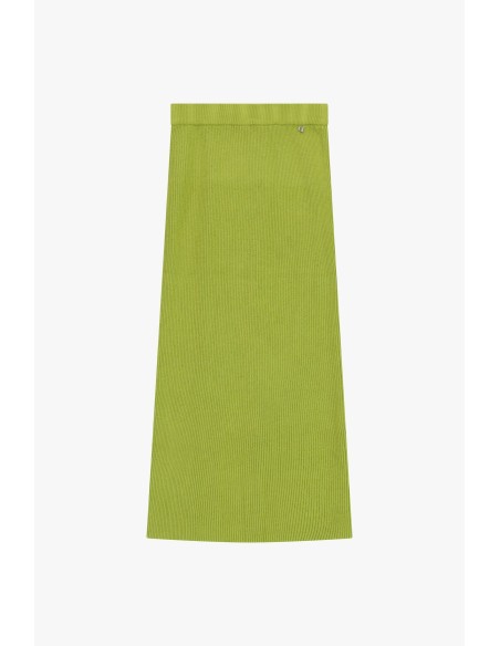 Saia lápis com fenda discreta Dixie