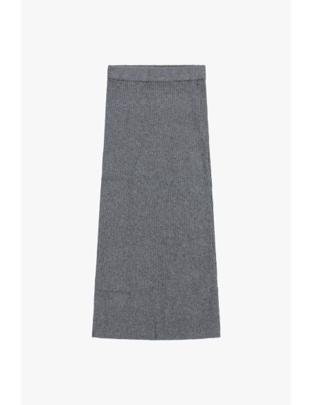 Saia lápis com fenda discreta Dixie