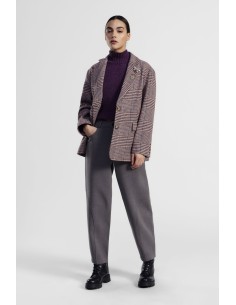 Calças Palazzo de Cintura Alta com Bolsos Dixie