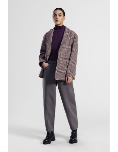 Calças Palazzo de Cintura Alta com Bolsos Dixie