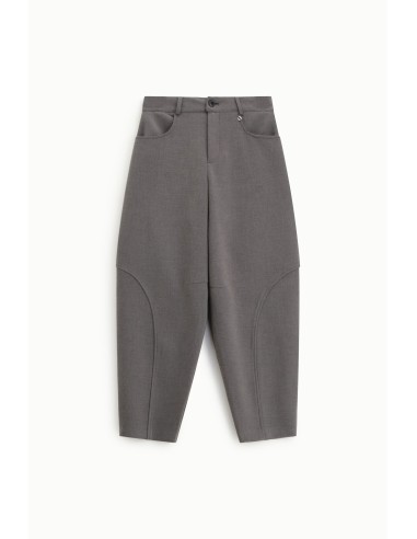 Calças Palazzo De Cintura Alta Com Bolsos Dixie