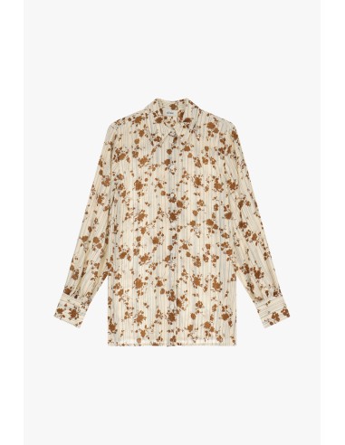 Camisa de mangas compridas estampada Dixie