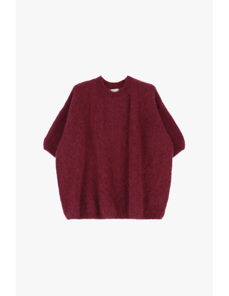 Camisola Oversize Mangas 3/4 Gola Redonda Dixie