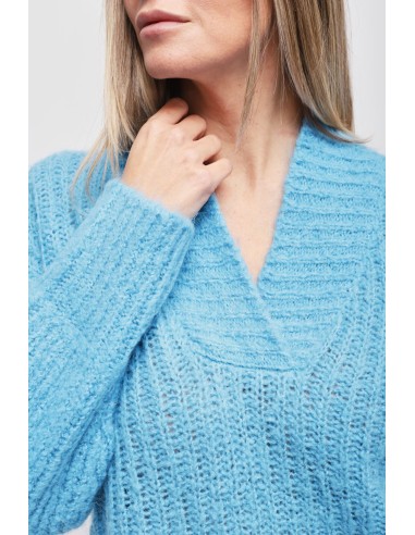 Camisola de Mohair com Decote em V Maryley