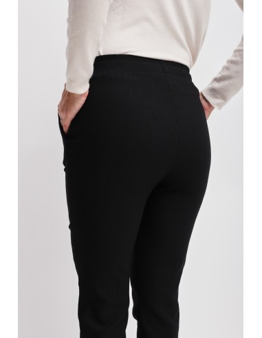 Calças Estampadas Com Cordão E Barra Virada Maryley