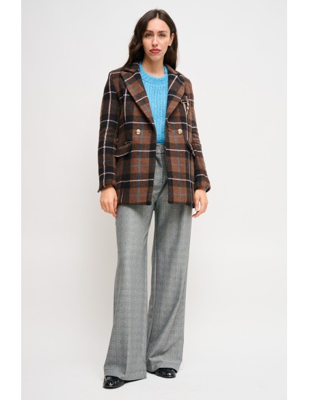 Malha macia de gola redonda Maryley