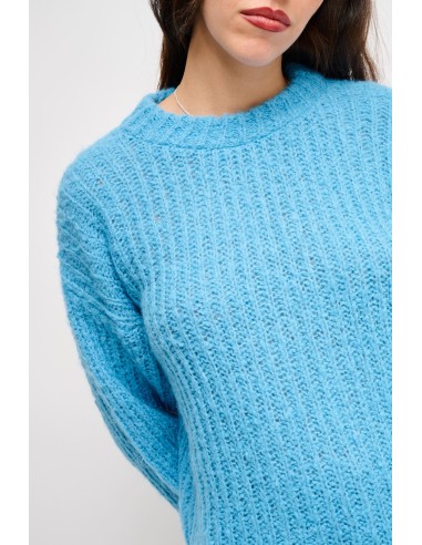 Camisola macia de gola redonda Maryley