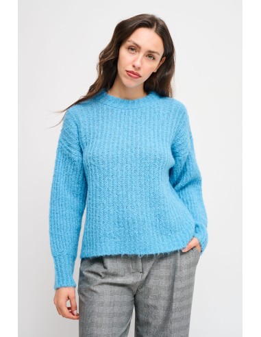 Camisola macia de gola redonda Maryley