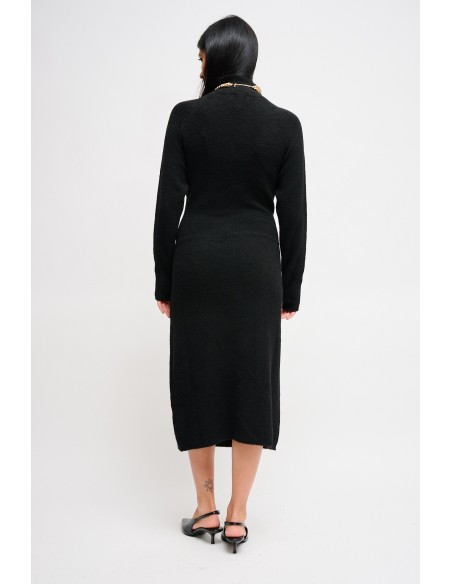 Vestido em malha com faixa Maryley