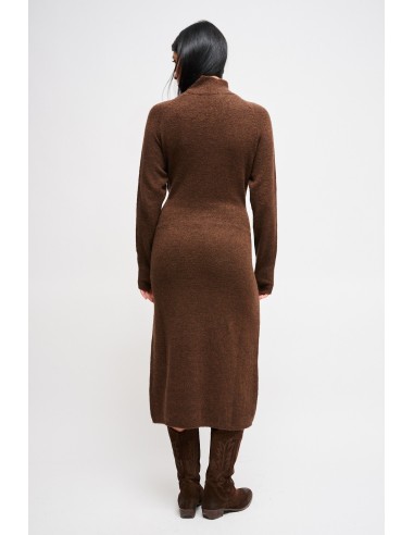 Vestido em malha com faixa Maryley