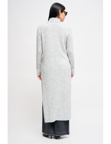 Vestido Em Malha Com Fenda Maryley