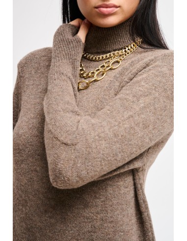 Vestido em Malha com Fenda Maryley