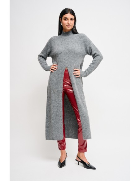 Malha Longa com Fenda Maryley