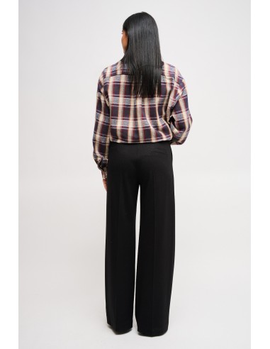 Calças Palazzo em Punto Milano Maryley