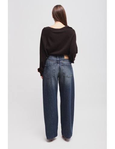 Calças jeans wide leg Maryley