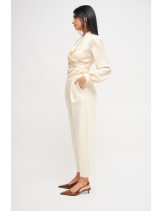 Calças Barrel em Ponto Milão Maryley 2