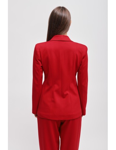 Blazer de duplo peito em ponto Milano Maryley