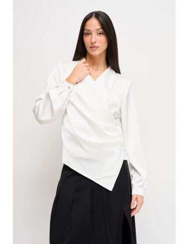 Blusa com bainha assimétrica Maryley